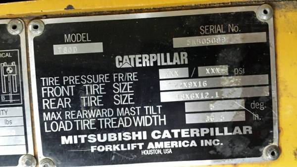 Caterpillar engine serial number guide